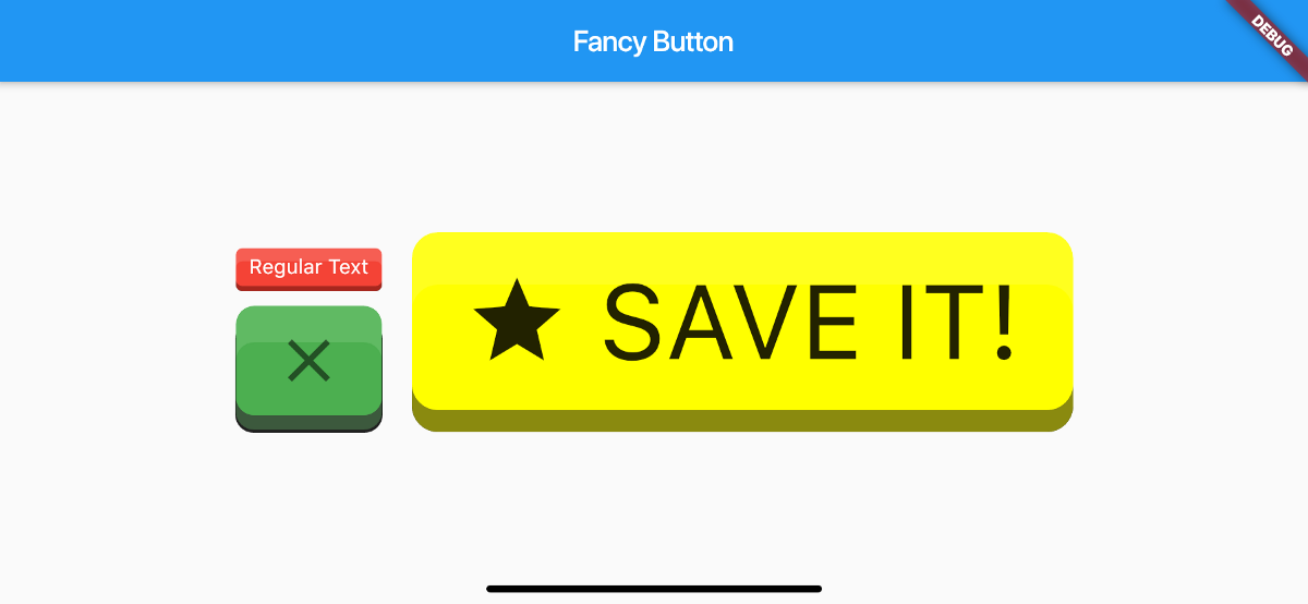 How to create an animated Fancy Button for Flutter Games and Apps ...