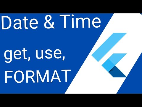 Flutter - Get & format Date & time | FlutterX